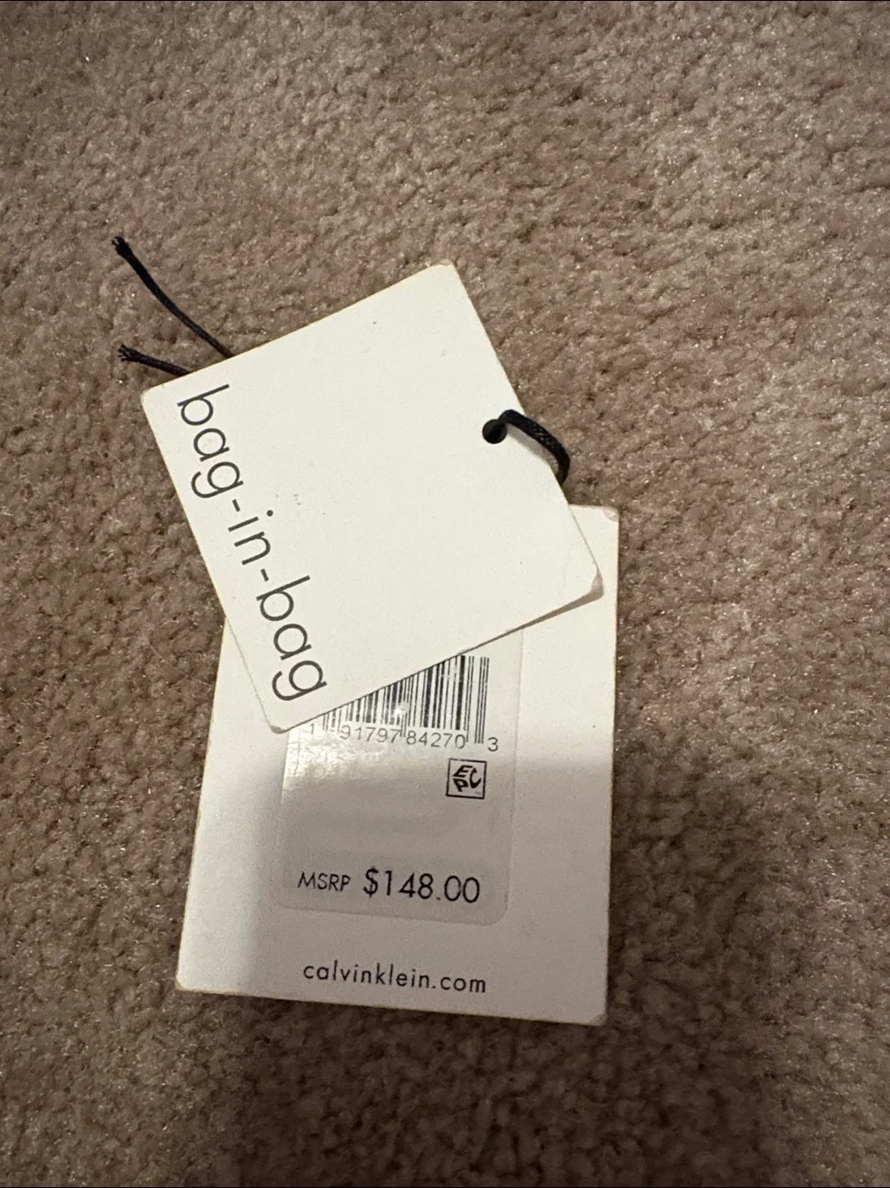Calvin Klein structured calvin